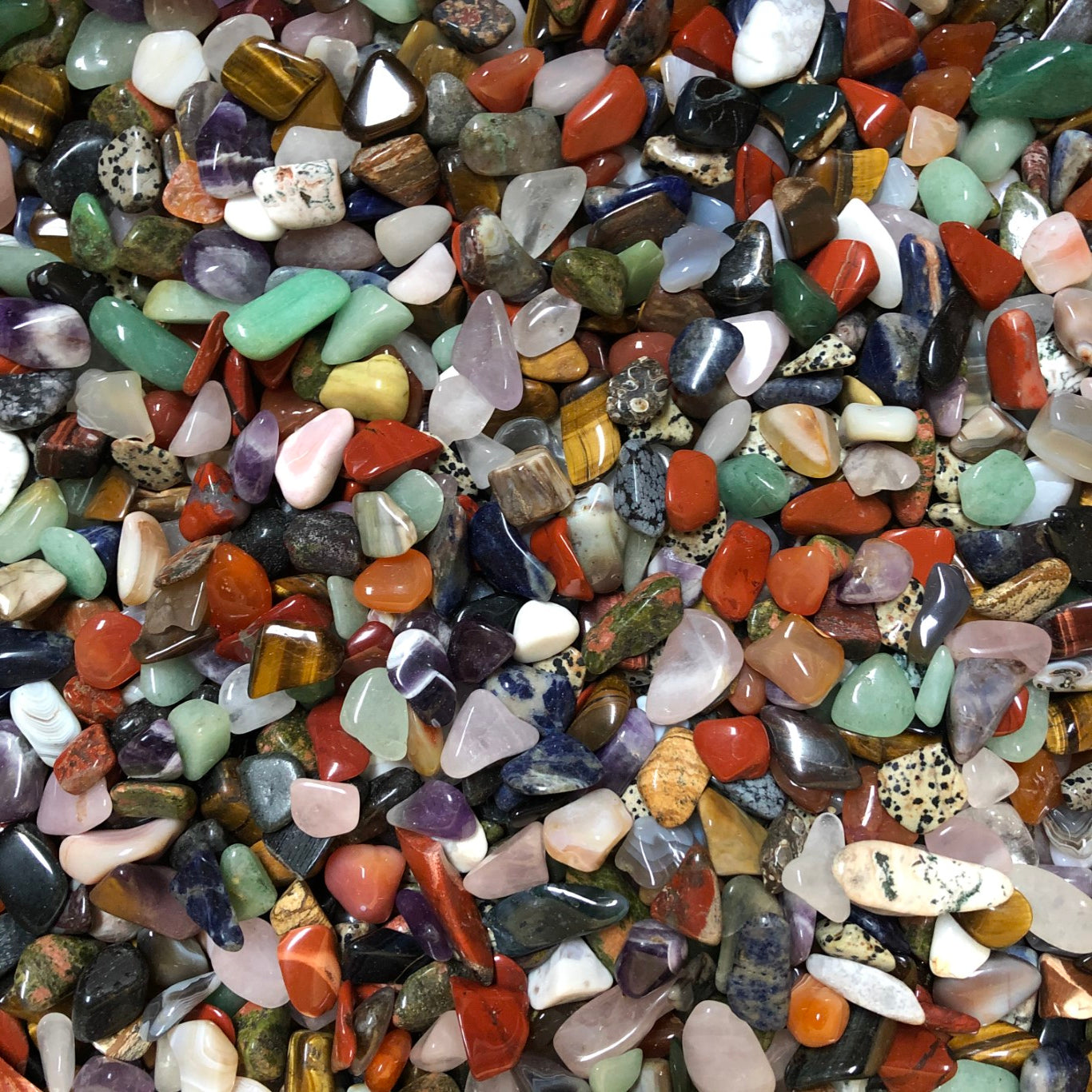 Bit/Chip Size Tumbled Gemstones